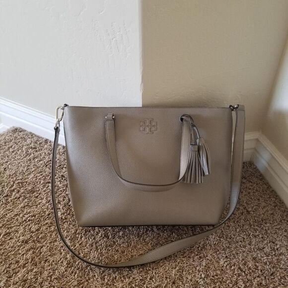 Tory Burch Theta Large Tote - Picture 1 of 9